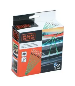 Sangle mousqueton BLACK&DECKER 8 bras – 80 cm