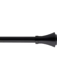 Kit 120‑210 cm ø19 brasserie noir mat
