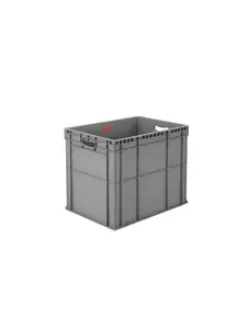 Caisse En Plastique 40X60X45Cm Grise