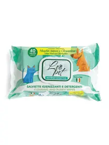 Lingettes hygiéniques et nettoyantesau musc blanc 40 pièces
