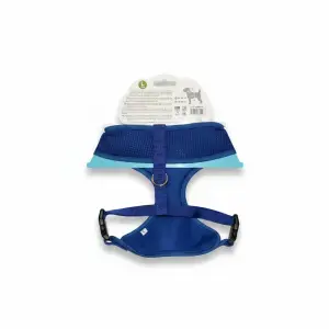 HARNais DOUX EN MAILLE BLEU L 48-58 CM