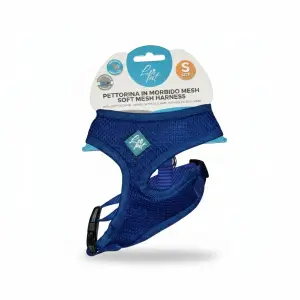 Harnais en maille taille S bleu