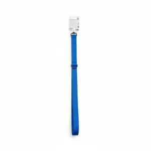 LAISSE EN NYLON BLEU L 120X2,5 CM