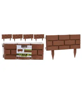 Set De 4 Clôtures De Jardin 42X17,5Cm