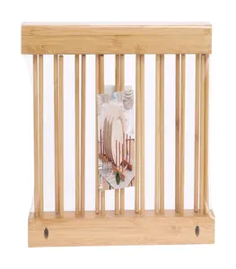 Porte-assiette en bambou 34x12cm