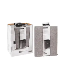 Box De Rangement Textile Gris 30X30X30 Cm