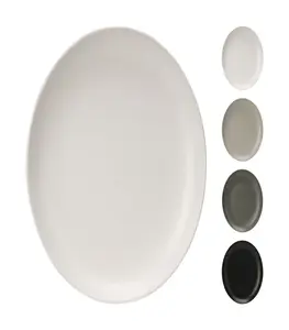 Assiette en grès 20cm 4 assorties