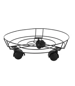Support À Roulettes Pour Pot De Fleurs 31,5 Cm