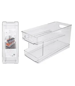 Organisateur de réfrigérateur à 2 niveaux