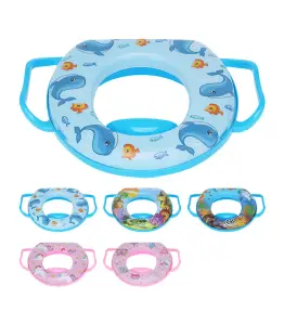 Siège De Toilette Bébé Souple 5 Assortis