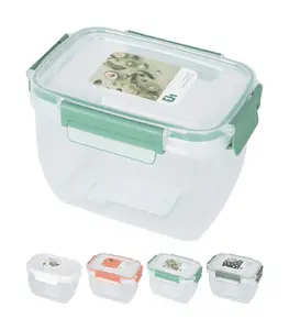Boîte de rangement alimentaire 1400ml 4 assortis