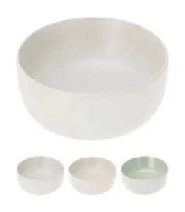Assiette en grès profond 3 assorties