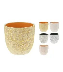 Pot De Fleurs 13,7X13,3Cm 5 Assortis