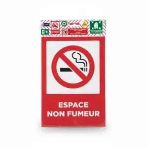 Espace Non-Fumeur 15X21Cm