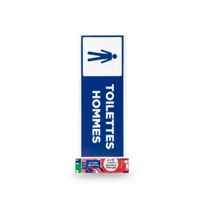 Toilette Hommes 21X7,5 Cm