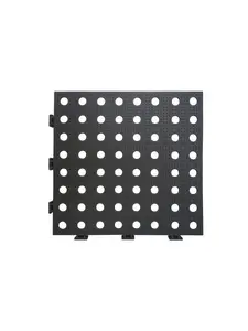 Dalle Clic Deck Golf Noire 33 × 33 × 2 Cm