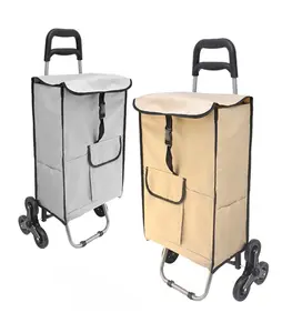 Chariot de courses 37L-35x20x91cm