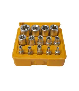 Set de clés à douille 14 pièces crv