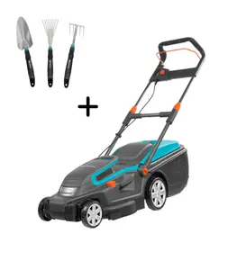 Pack Tondeuse Gardena Powermax 1800/42 Max 800 M²+Jeu D'Outils Gratuit