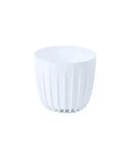 Pot De Fleur Cover Low Mira 240 Mm Blanc