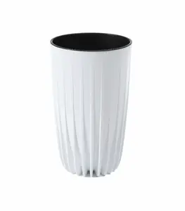 Pot De Fleur Mira Tall 300 Mm Blanc
