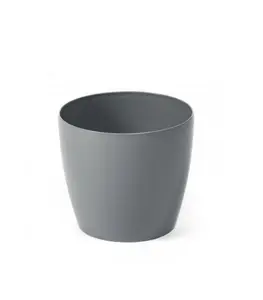 Pot De Fleur Cover Magnolia 155 Mm Gris
