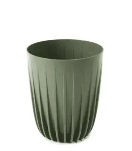 Pot De Fleur Mira Wood 300 Mm Vert Foret