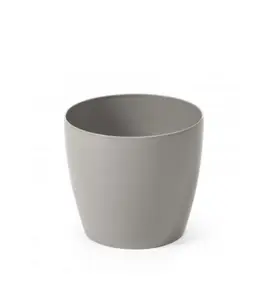 Pot De Fleur Cover Magnolia 15,5 Cm Taupe