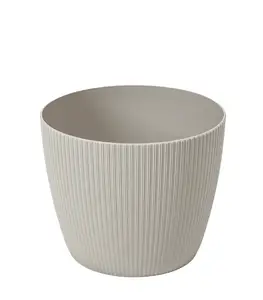 Pot De Fleur Magnolia Jumper 260 Mm Taupe
