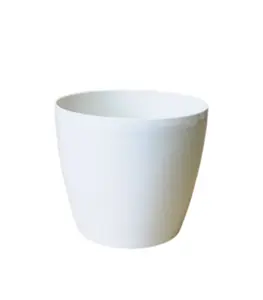 Pot De Fleur Cover Magnolia 15,5 Cm Blanc