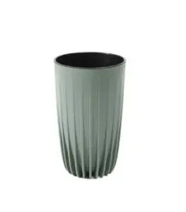 Pot De Fleur Mira Tall Coffee 300 Mm Vert Gris
