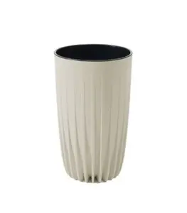 Pot De Fleur Mira Tall Coffee 300 Mm Beige