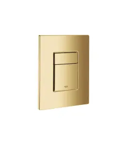 Plaque De Commande Skate Cosmopolitan Doré 156 X 197×10 Mm Grohe
