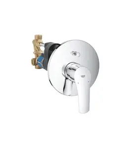 Mitigeur Monocommande Bain/Douche Chromé Pour Encastrement Mural Eurosmart Grohe