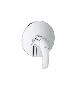 Mitigeur Monocommande Douche Facade Chromé Pour Encastrement Mural Eurosmart Grohe