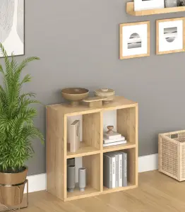 Rangement 4 compartiments Latte 66,4×66,4×31 cm