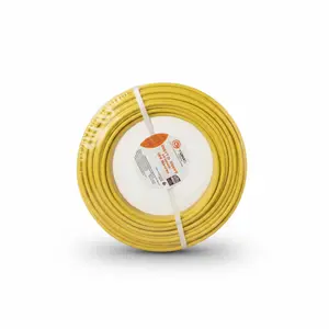 Cable U 500v 10 Mm² Jaune 100m Tumag