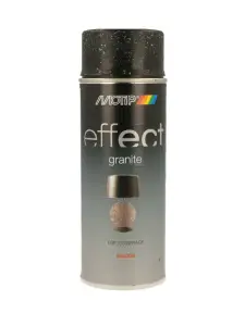 Peinture aerosol en spray effet granit duplicolor 400ml motip