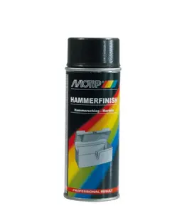 Bombe Aérosol Effet Martelé Anthracite 400 Ml