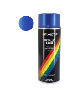 Bombe Aérosol Métallique Bleu 400 Ml