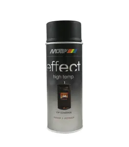 Spray Haute Température Anthracite Foncé 400 Ml Effet Déco