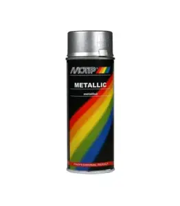 Bombe Aérosol Métallique Argent 400 Ml
