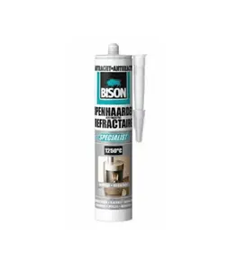 Kit Mastic réfractaire 530 g 1 250 °C noir