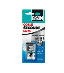 Colle seconde liquide 3x1g