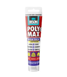 Colle de montage Poly Max Prise immédiate invisible Transparent 115 g