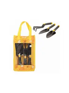 Ensemble D'Outils De Jardinage Jaune 47Cm