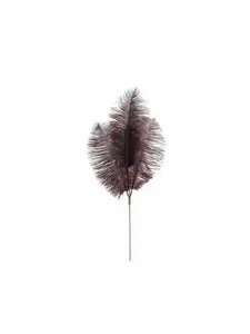Branche artificielle plumes d’autruche 60 cm