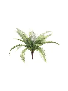 Plante artificielle fern glitter verte 54 cm