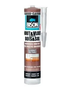 Bison Mastic bois et sol naturel chene clair 300ml