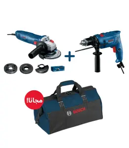 Pack promo perceuse GSB 600 + Meuleuse GWS 700 + sac offert